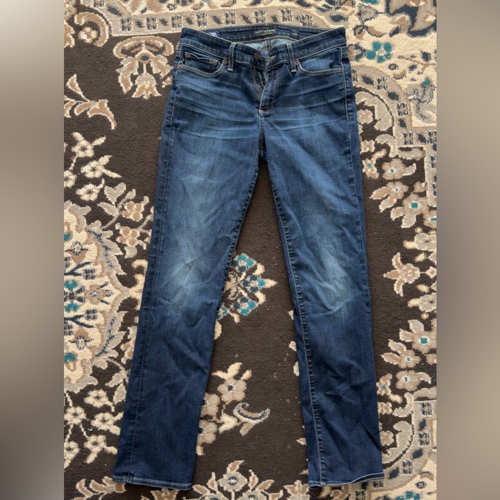 Lucky Brand Indigo Straight Leg Jeans